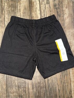 wonder nation Black toddler 4T Athletic Shorts with Elastic Waist